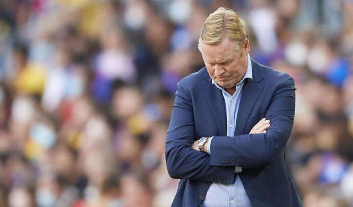 Barcelona sacks Ronald Koeman as head coach