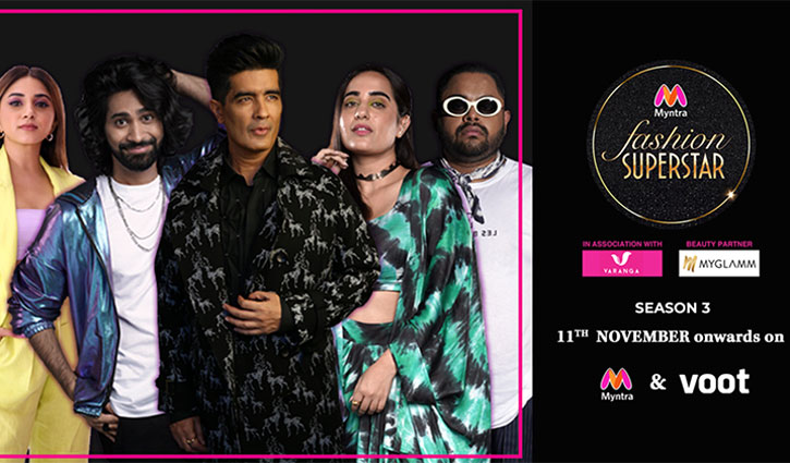 A panel of Uber trendy fashion icons on Voot will judge India's most acclaimed fashion digital reality show - Myntra Fashion Superstar