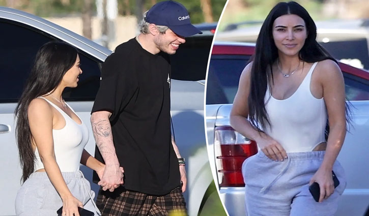 Despite the long distance, there is a close relationship between Kim Kardashian and Pete Davidson