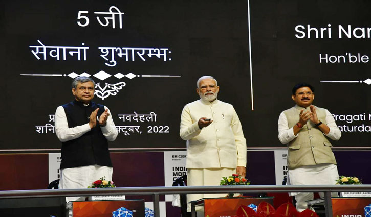 PM Modi launches 5G internet service in eight cities of India