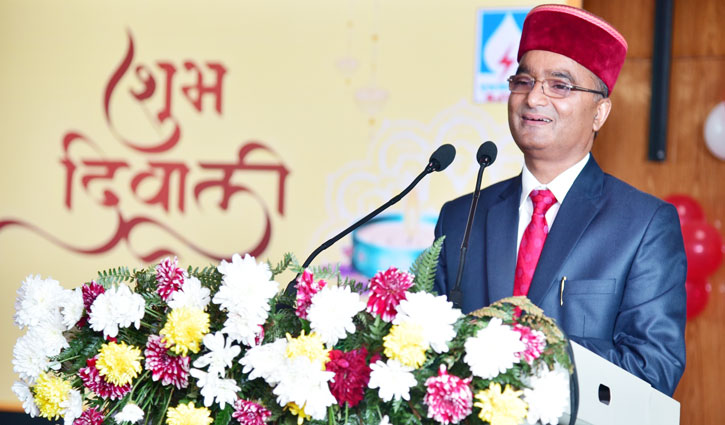 Let good thoughts prevail in every aspect of your life: Shri Nand Lal Sharma, CMD, SJVN