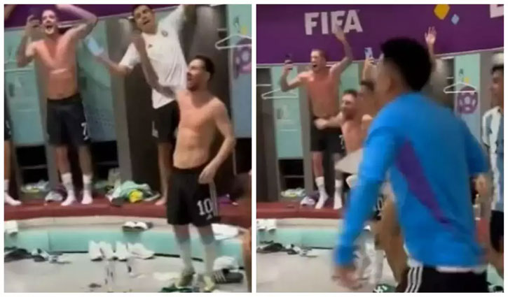 FIFA World Cup: After Argentina's victory against Mexico, Messi celebrates by dancing, video goes viral