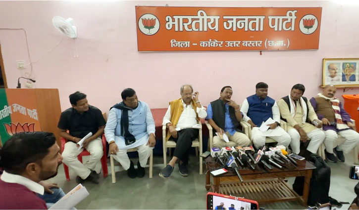 Congress is constantly humiliating the tribal society by calling it a commodity: Brijmohan Agarwal