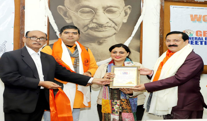 Journalist Deepti Angreesh got the honor