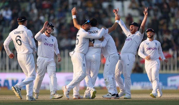 James Anderson led England to win first Test in Pakistan after 22 years