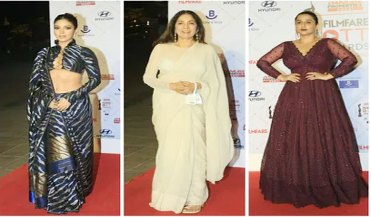 Vidya Balan, Bhumi Pednekar, Neena Gupta were seen in glamorous avatars; Raveena Tandon, Neha Dhupia shiney