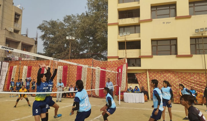 Victory campaign of Delhi continues in national sub-junior boys and girls volleyball