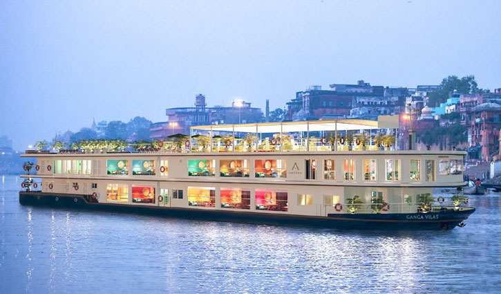 PM Modi flags off MV Ganga Vilas Cruise
