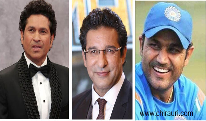 When explosive batsman Sehwag requested Sachin, 'Save me from Wasim Akram's bowling'