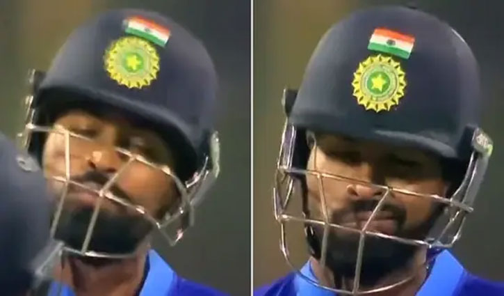 Hardik Pandya once again repeated the iconic Asia Cup gesture