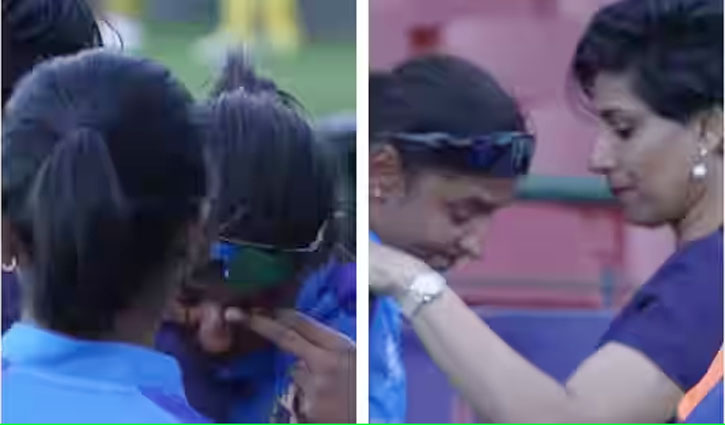 Harmanpreet Kaur wept bitterly after India's defeat to Australia, Anjum Chopra consoled