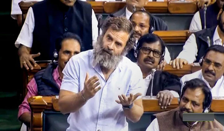 Congress leader Rahul Gandhi targets the central government on the pretext of Adani