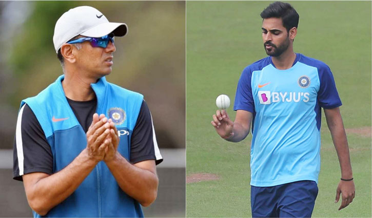Dinesh Karthik exposed when Rahul Dravid praised Bhuvneshwar Kumar for 5 minutes