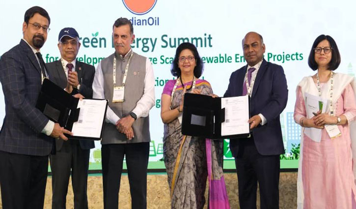 SJVN and IOCL to form joint venture for development of renewable energy projects: Shri Nand Lal Sharma, CMD, SJVN