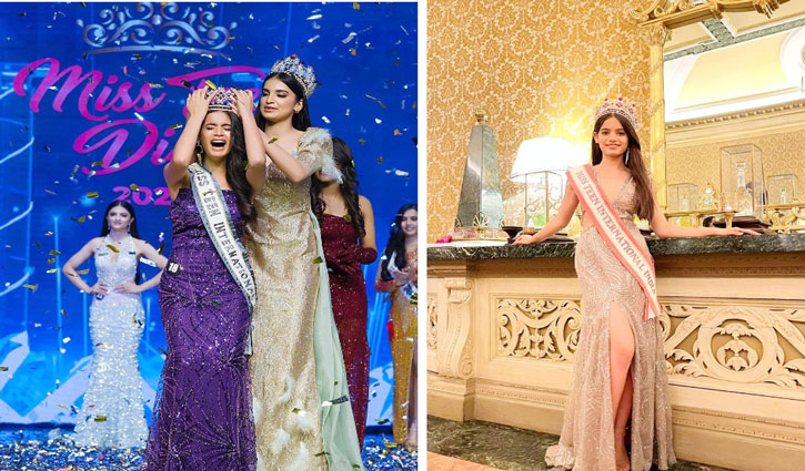 Urmila Matondkar's on-screen daughter Sejal Gupta crowned Miss Teen International India