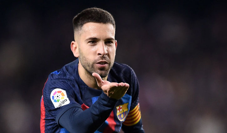 Veteran Jordi Alba bids farewell to Barcelona Football Club