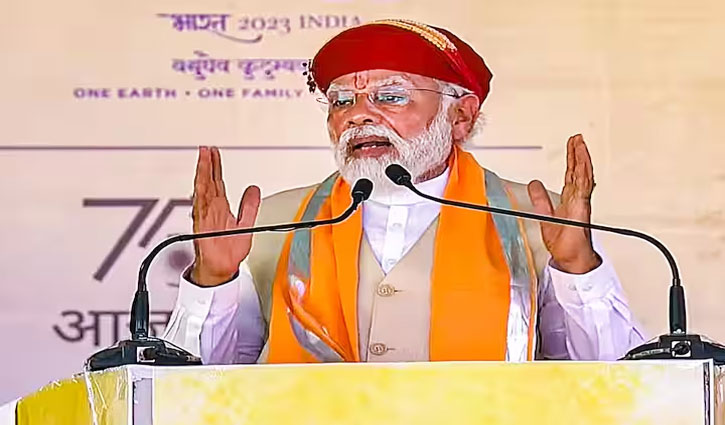 PM Modi's election bugle in Rajasthan, said- during the Congress rule there was a superpower over the Prime Minister