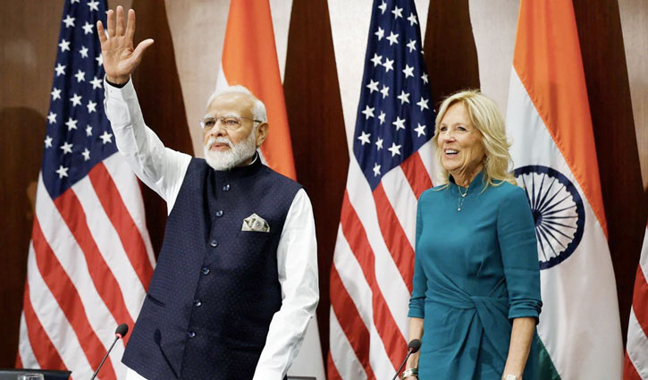 PM Modi and Jill Biden visit National Science Foundation, push for "tech decade" between the two countries