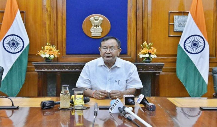 Manipur Violence: Mob sets fire to Union Minister of State for External Affairs RK Ranjan Singh's house