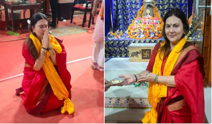 Sita Deepika Chikhaliya of Ramayana serial visited Ram Lala in Ayodhya temple