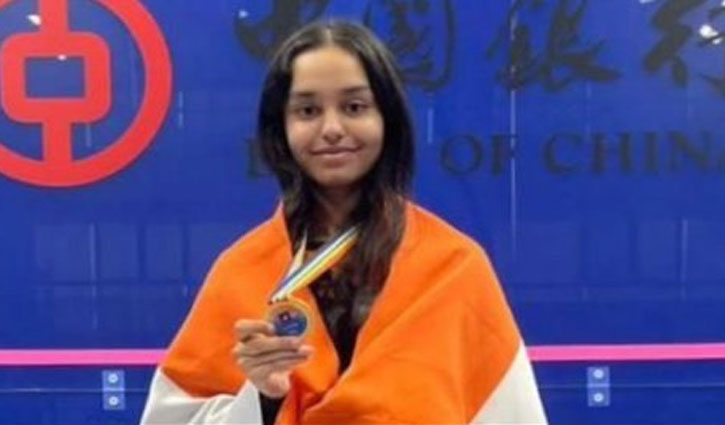 India's Anahat Singh wins gold in Asian Junior Squash Championship