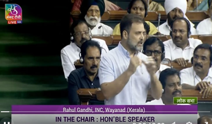 Rahul Gandhi's strong attack on Modi government, 'Government killed the 'soul of India' in Manipur'