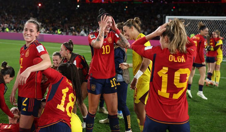 Spain beat England 1-0 to lift FIFA Women's World Cup trophy for the first time