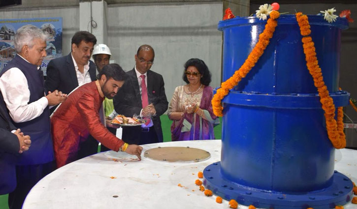 Mechanical spinning of 60 MW NMHEP successfully operated