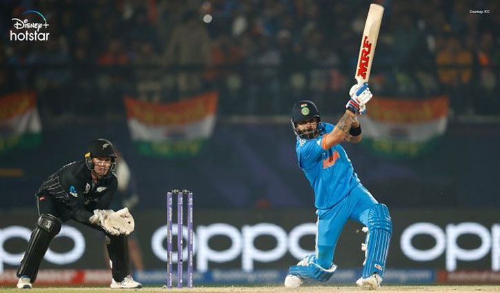 World Cup: India's winning campaign continues, defeats New Zealand by 4 wickets