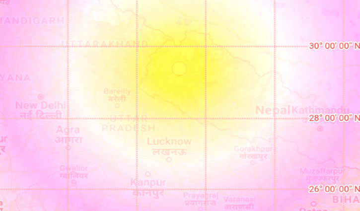 Earthquake of 6.2 magnitude in Delhi-NCR, epicenter Nepal