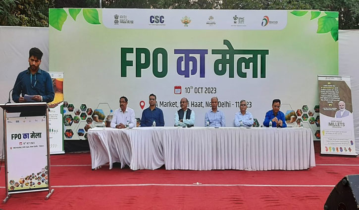 Magnificent FPO fair organized in Dilli Haat