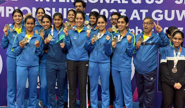 Maharashtra, Airport Authority of India got the title of Badminton Senior National Team Championship