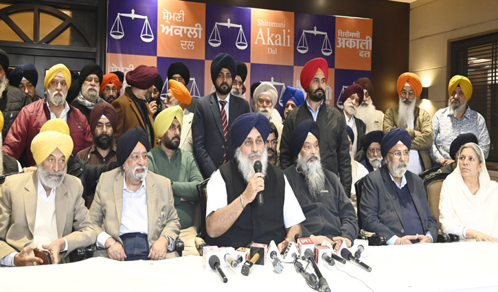 Punjab government is being run by Arvind Kejriwal and not Bhagwant Mann: Sukhbir Singh Badal