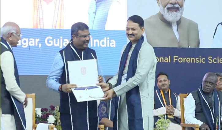 UPSIFS Director ADG Dr. GK Goswami brought glory to the state on the world stage.