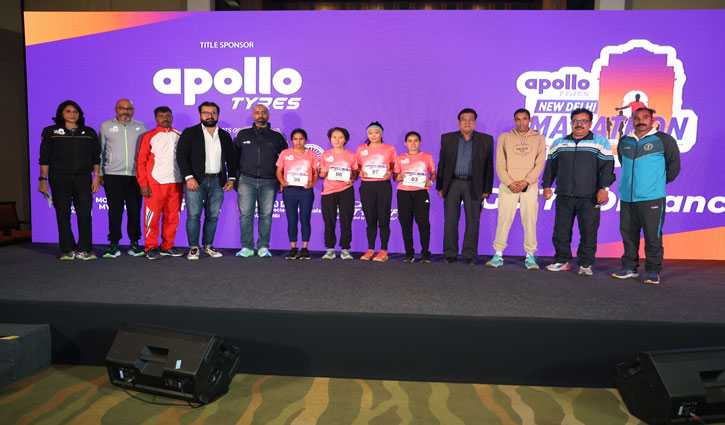 India's top runners eye Paris Olympics in Apollo Tires New Delhi Marathon