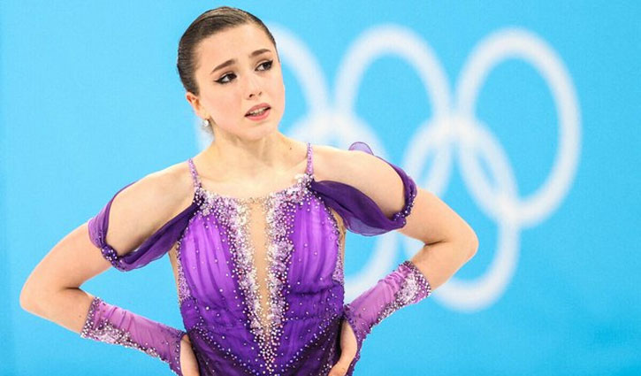 Russian skater blames her grandfather's strawberry sweets for failing drug test