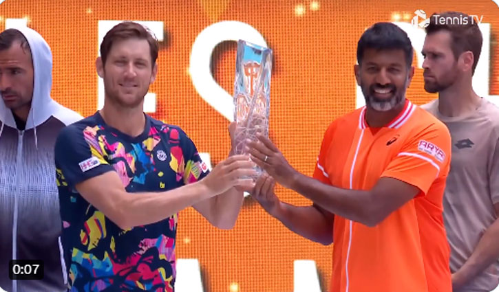 Rohan Bopanna-Matthew Ebden won Miami Open doubles title