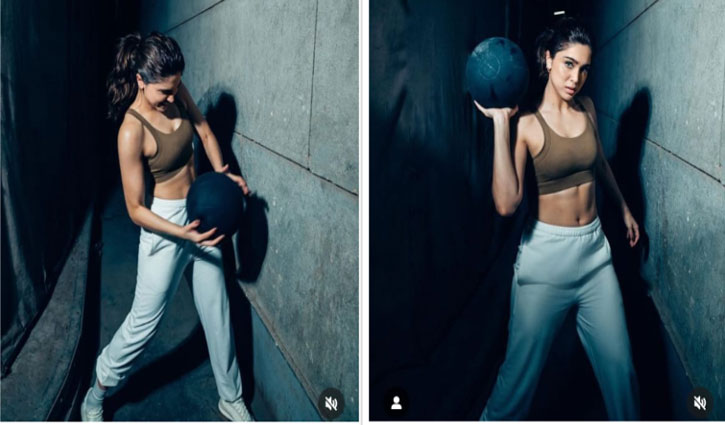 Actress Sharvari shares glimpse of her fitness for "Alpha", 15 days action-packed schedule ready