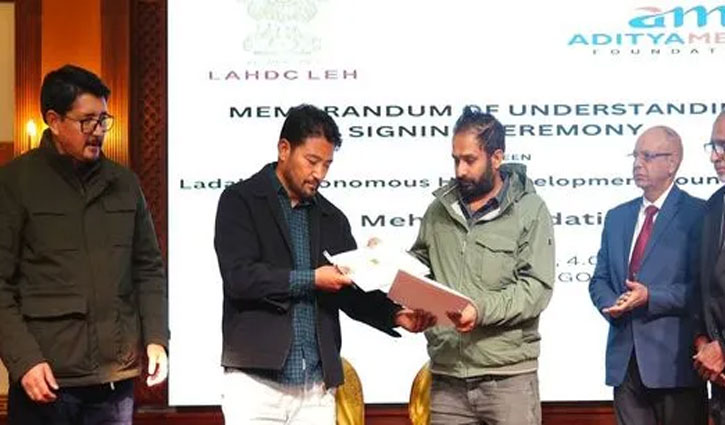 The country's first state-of-the-art high altitude training center for para athletes will be built in Ladakh