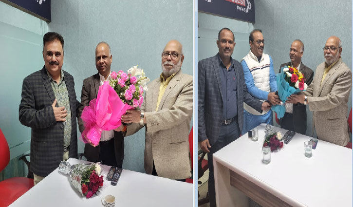 Krishnamohan Jha becomes consulting editor of Swadesh News