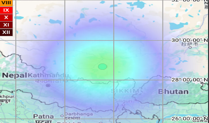 Earthquake of 7.1 magnitude hits Tibet near Nepal border, 32 dead so far, many injured