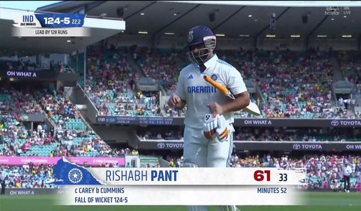 Rishabh Pant showed aggressive play in Sydney Test, made the second fastest half century