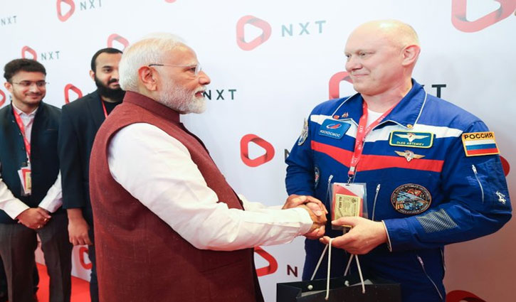 Russian cosmonaut Oleg Artemyev meets PM Modi, discusses India-Russia space cooperation