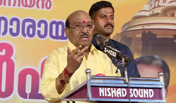 Controversy over calling Muslim-dominated Malappuram a 'separate country', SNDP general secretary Vellappally Natesan's comment created a stir