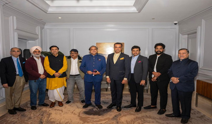 All-party parliamentary delegation led by Shashi Tharoor arrives in Washington on US visit to highlight India's tough policy against terrorism