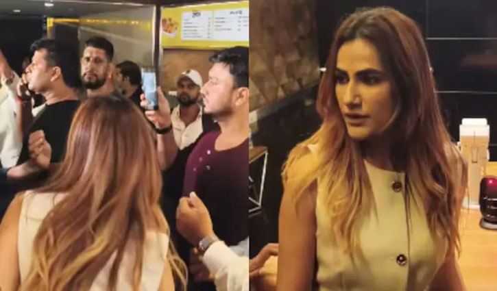 Actress slapped the producer at the film premiere, video went viral