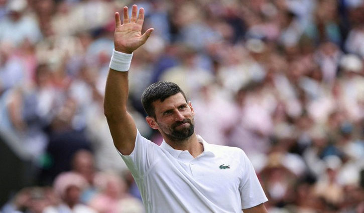 Wimbledon 2025: Novak Djokovic recovers from a slow start to beat Alex de Minaur to reach the quarter-finals for the 16th time