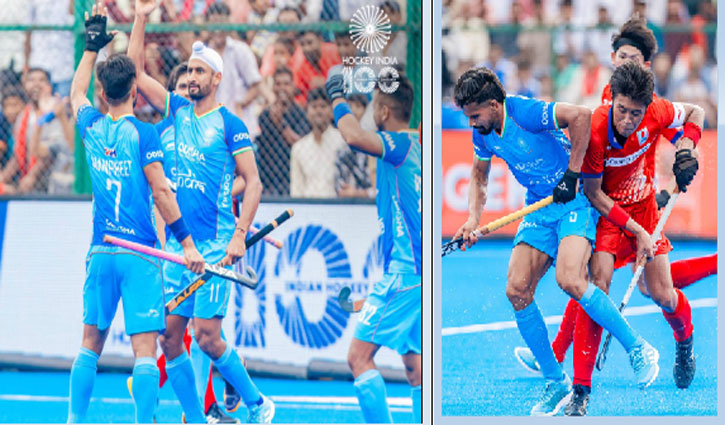 Asia Cup Hockey: India beat Japan 3-2, close to reaching Super 4