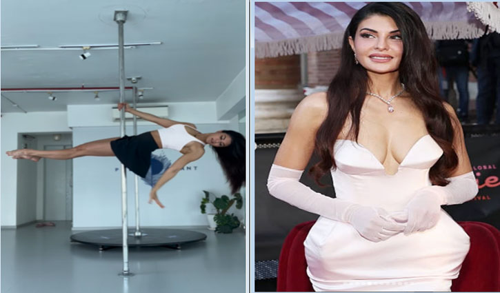 Jacqueline Fernandez shows off her pole dance skills, will rock 'Welcome to the Jungle'