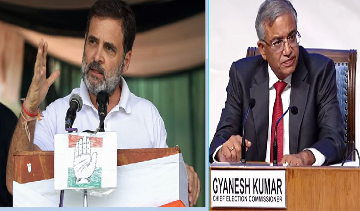 File an affidavit in 7 days or apologise: Election Commission's reply to Rahul Gandhi on 'vote theft'